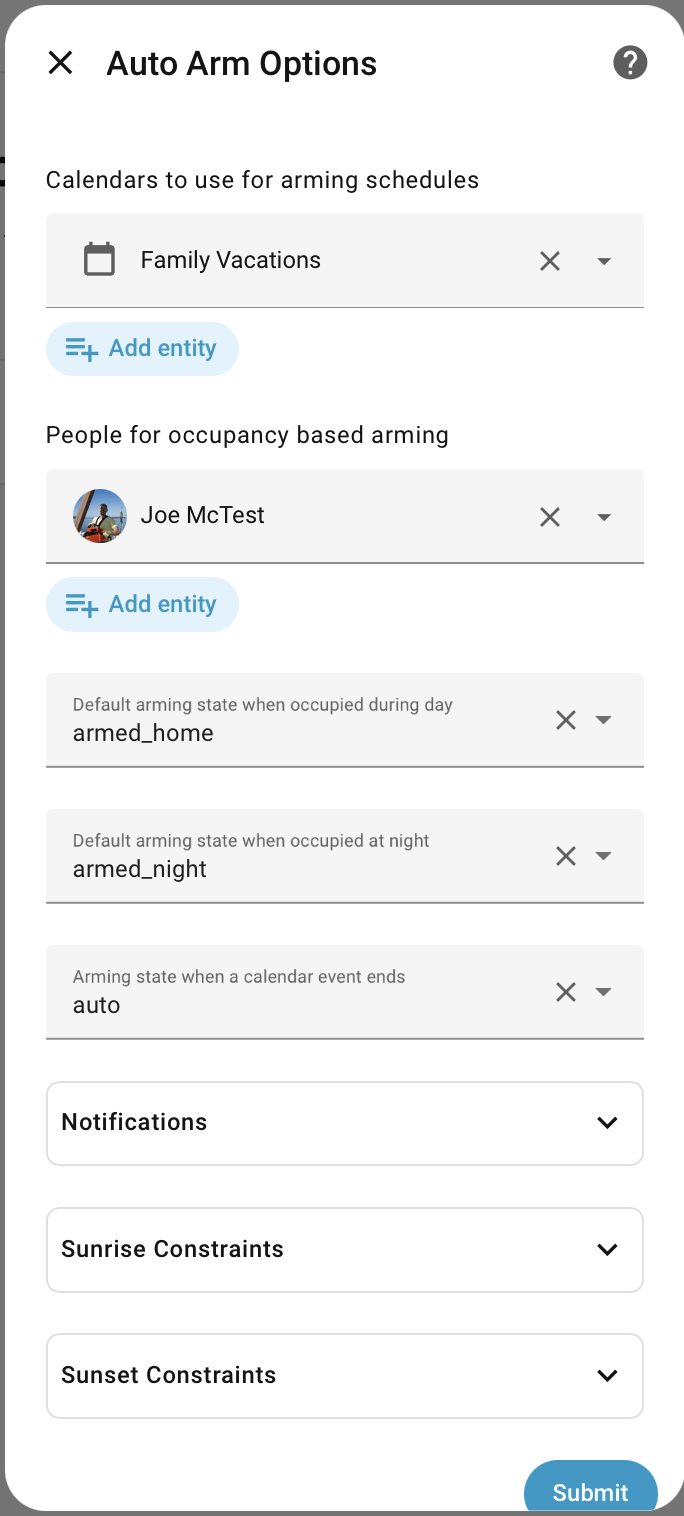 Configuration Options