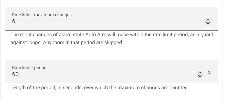 Rate Limit Config